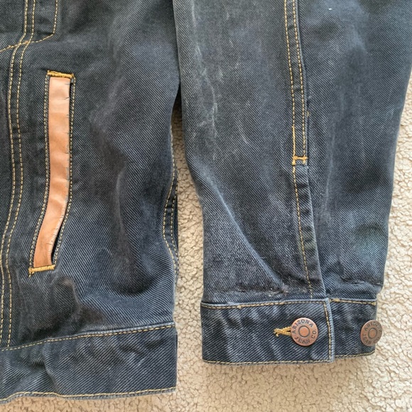 the original arizona jean company dark wash denim jacket - medium - Picture 5 of 6